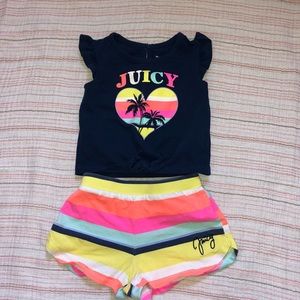 Juicy couture 2 piece set